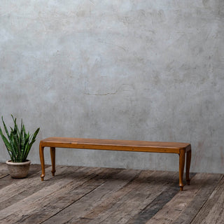 Agro Dining Table with Bench - Qarnation