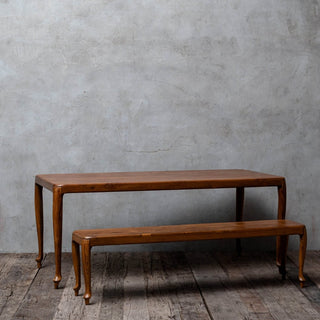 Agro Dining Table with Bench - Qarnation