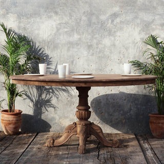 Aurelio Round Dining Table - Qarnation