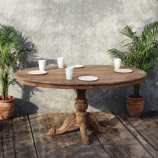 Aurelio Round Dining Table - Qarnation