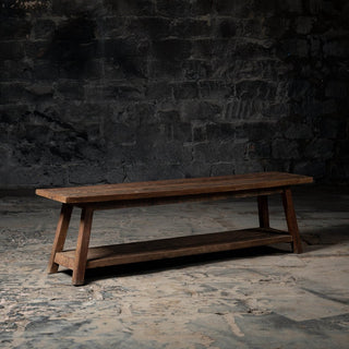 Countryside Shelfed bench - Qarnation