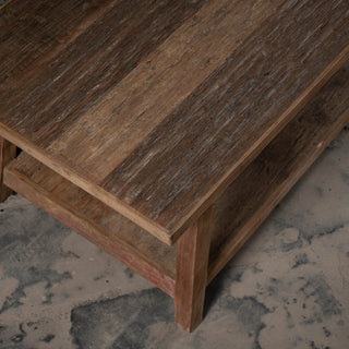 Countryside Shelfed Coffee table - Qarnation