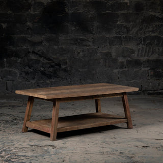 Countryside Shelfed Coffee table - Qarnation