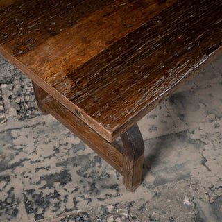 Curry Wooden Dining Table - Qarnation