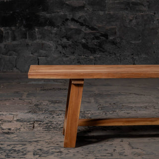 Reclaimed Neem Refuge Bench - Qarnation