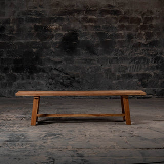 Reclaimed Neem Refuge Bench - Qarnation