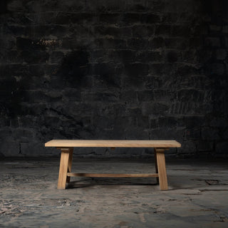 Reclaimed Neem Refuge Coffee Table - Qarnation
