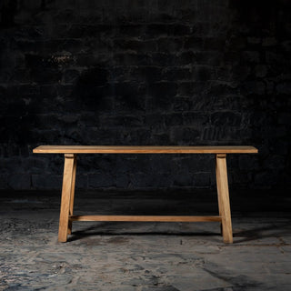 Reclaimed Neem Refuge Console Table - Qarnation