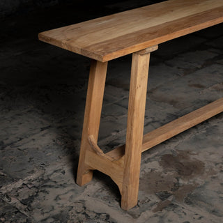 Reclaimed Neem Refuge Console Table - Qarnation