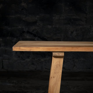 Reclaimed Neem Refuge Console Table - Qarnation