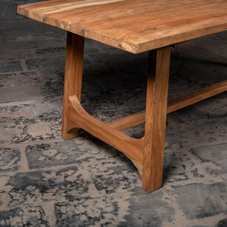 Reclaimed Neem Refuge Dining Table - Qarnation
