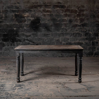 Rustic Wooden Dining Table - Qarnation
