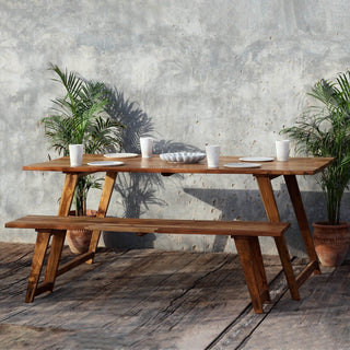 Serenova Dining Table with Bench - Qarnation