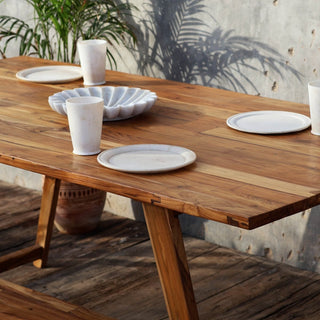 Serenova Dining Table with Bench - Qarnation