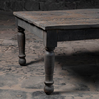Seton Carving Vintage Coffee Table - Qarnation