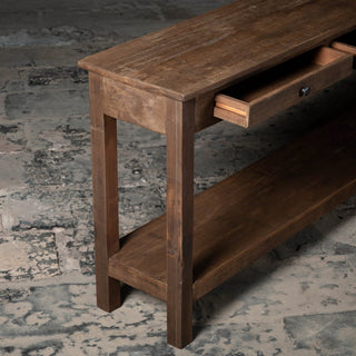 Sleeper's Sanctuary Drawered Console with shelf - Qarnation