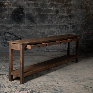 Sleeper's Sanctuary Drawered Console with shelf - Qarnation