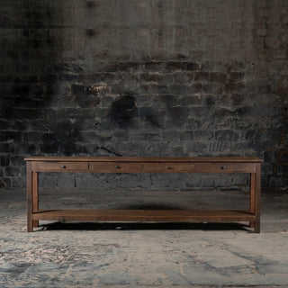 Sleeper's Sanctuary Drawered Console with shelf - Qarnation