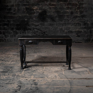 Traditional Writing Wooden Desk With Drawer - Qarnation