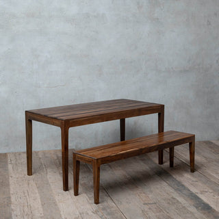 Vios Dining Table with Bench - Qarnation